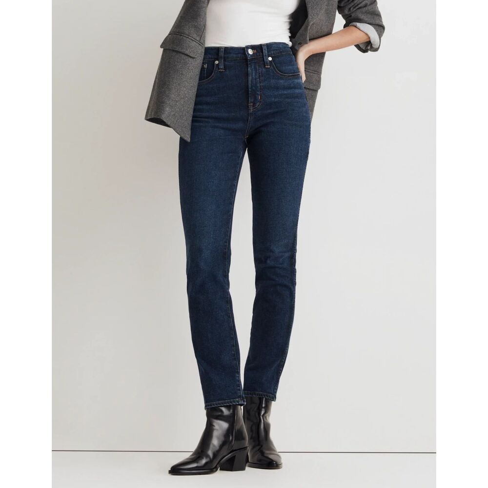 MADEWELL The Perfect Vintage Dark Wash Jeans Size 26